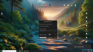 Simple Break Reminder ⚡ (Windows)